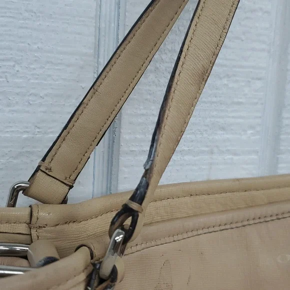 Coach Tan Diaper Bag - Picture 9 of 15